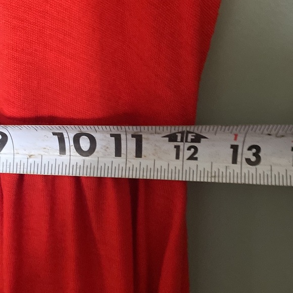 VTG RARE wool oranges 70’s maxi dress princess sleeve boho Cottagecore Sz S - Picture 11 of 14